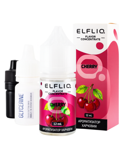 Набор для самозамеса ELF LIQ 30 мл 50 мг "Cherry" со вкусом вишни
