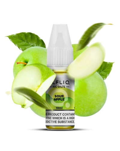 Жидкость ELF LIQ 10 мл 50 мг "Sour Apple" со вкусом кислое яблоко