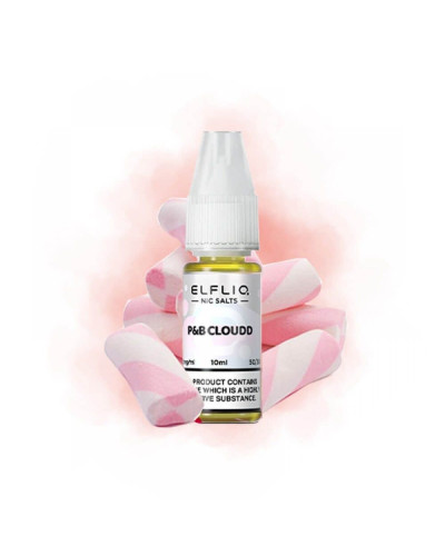 РІДИНА ELF LIQ 10 МЛ 50 МГ "P&B CLOUD" ЗІ СМАКОМ ЗЕФІРУ