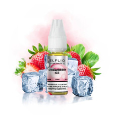 РІДИНА ELF LIQ 10 МЛ 50 МГ "STRAWBERRY ICE" ЗІ СМАКОМ ПОЛУНИЦІ З ЛЬОДОМ