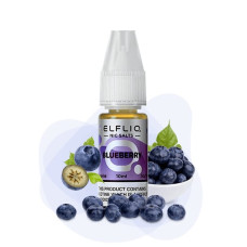РІДИНА ELF LIQ 10 МЛ 50 МГ "BLUEBERRY" ЗІ СМАКОМ ЧОРНИЦІ
