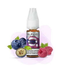 РІДИНА ELF LIQ 10 МЛ 50 МГ "BLUEBERRY SOUR RASPBERRY" ЗІ СМАКОМ ЧОРНИЦІ ТА КИСЛОЇ МАЛИИ