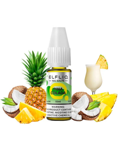 Рідина ELF LIQ 10 мл 50 мг "Pina Colada" зі смаком піноколада