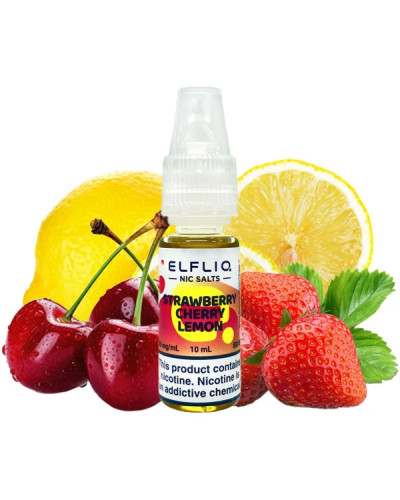 Рідина ELF LIQ 10 мл 50 мг "Strawberry Cherry Lemon" зі смаком полуниця вишня лимон