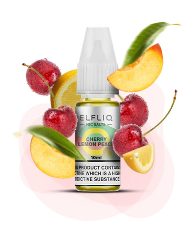 Рідина ELF LIQ 10 мл 50 мг "Cherry Lemon Peach" зі смаком вишня лимон персик