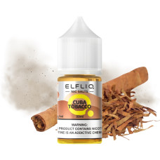 Рідина ELF LIQ 30 мл 50 мг "Cuba Tobacco" зі смаком Куба Табак