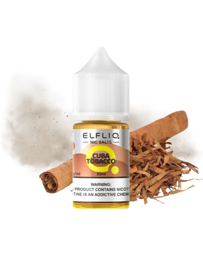 Рідина ELF LIQ 30 мл 50 мг "Cuba Tobacco" зі смаком Куба Табак