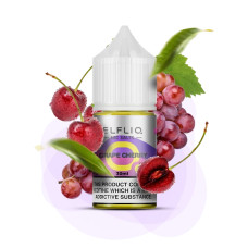 Рідина ELF LIQ 30 мл 50 мг "Grape Cherry" зі смаком виноград вишня