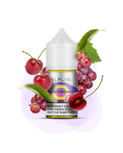 Рідина ELF LIQ 30 мл 50 мг "Grape Cherry" зі смаком виноград вишня
