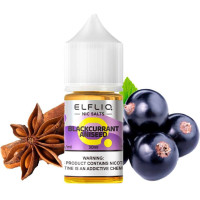 Жидкость Elf Liq 30 мл 50 мг "Blackcurrant Aniseed" со вкусом Чёрная Смородина Анис