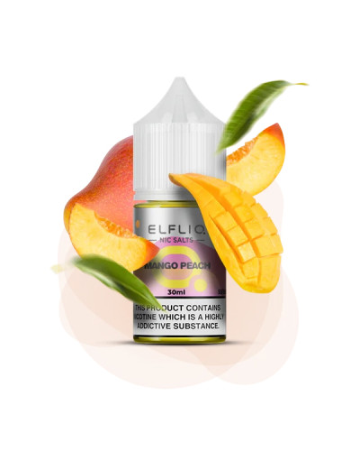 Рідина ELF LIQ 30 мл 50 мг "Mango Peach" зі смаком манго персик
