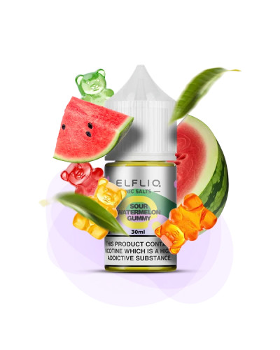 Жидкость ELF LIQ 30 мл 50 мг "Sour Watermelon Gummy" со вкусом арбуз мишки гамми