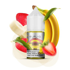 Рідина ELF LIQ 30 мл 50 мг "Strawberry Banana" зі смаком полуниця банан