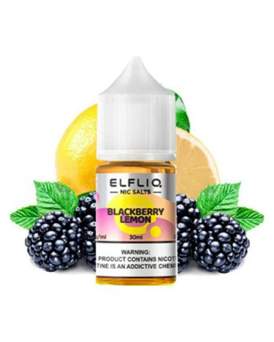 Рідина ELF LIQ 30 мл 50 мг "Blackberry Lemon" зі смаком ожина лимон