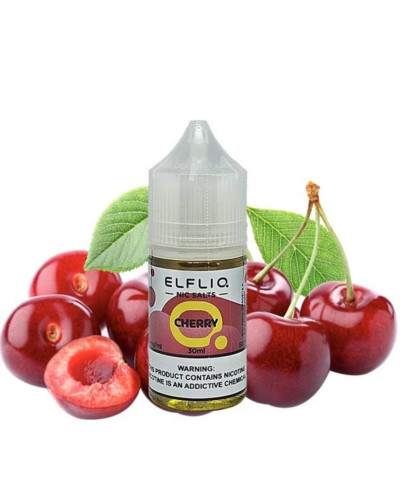 ЖИДКОСТЬ ELF LIQ 30 МЛ 50 МГ "CHERRY" СО ВКУСОМ ВИШНИ