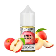 РІДИНА ELF LIQ 30 МЛ 50 МГ "APPLE PEACH" ЗІ СМАКОМ ЯБЛУКА ТА ПЕРСИКА