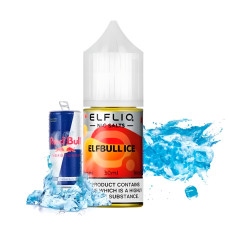 РІДИНА ELF LIQ 30 МЛ 50 МГ "ELFBULL ICE" ЗІ СМАКОМ ЕНЕРГЕТИКА З ЛЬОДОМ