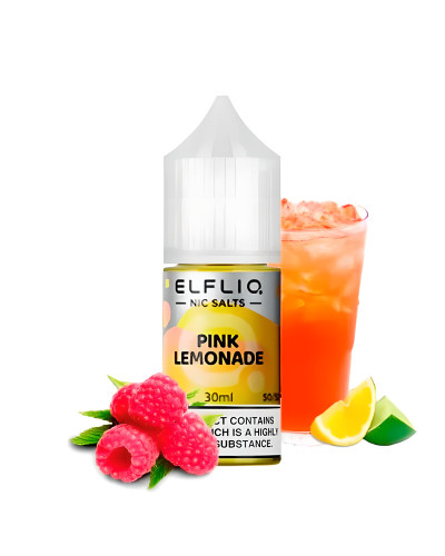 РІДИНА ELF LIQ 30 МЛ 50 МГ "PINK LEMONADE" ЗІ СМАКОМ РОЖЕВОГО ЛИМОНАДУ