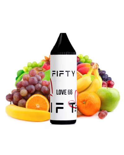 Рідина FIFTY 10 мл 50 мг Love 66 (Кавун Ягоди)