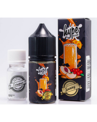 Набор для самозамеса Hype Black 30 мл Sunny со вкусом ягодно-фруктового коктеля