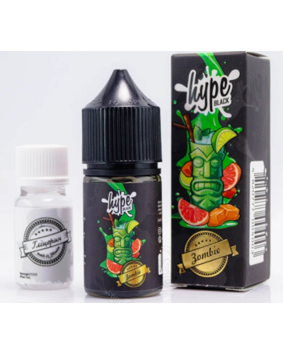 Набор для самозамеса Hype Black 30 мл Zombie со вкусом цитрусово-мятного микса