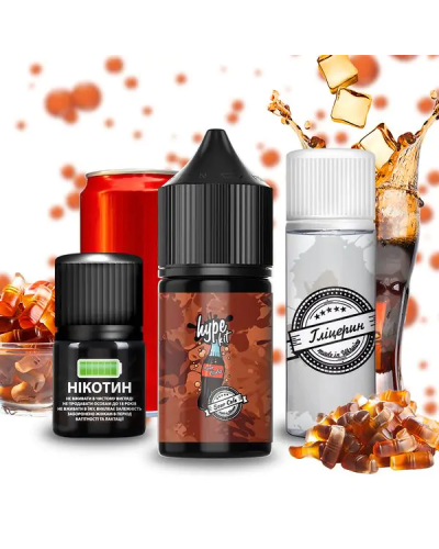 Набір для самозамісу HYPE 30 мл зі смаком кисла кола