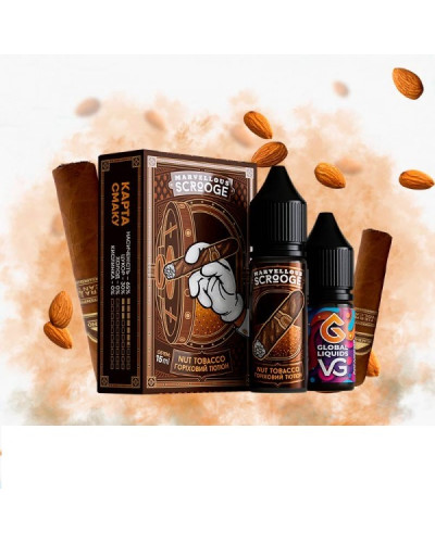 Набір для самозамісу Marvellous Scrooge 15 мл Nut Tobacco (горіховий тютюн)