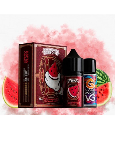 Набор для самозамеса Marvellous Scrooge 30 мл Juicy Watermelon (сочный арбуз)