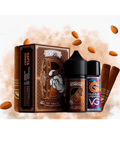 Набір для самозамісу Marvellous Scrooge 30 мл Nut Tobacco (горіховий тютюн)