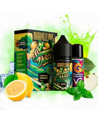 Набір для самозамісу Marvellous Summer Vibes 30 мл Apple Punch (пунш з яблуком)