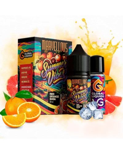 Набор для самозамеса Marvellous Summer Vibes 30 мл Red Orange Soda (содовая с апельсинами)