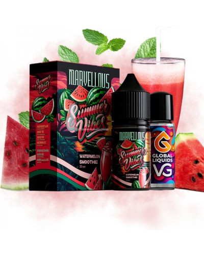НАБОР ДЛЯ САМОЗАМЕСА Marvellous Summer Vibes 30 мл Watermelon Smoothie (арбузный смузи)