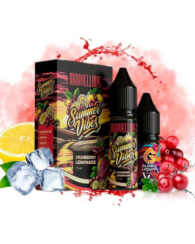 Набор для самозамеса Marvellous Summer Vibes 15 мл Cranberry Lemonade (лимонад из клюквы)