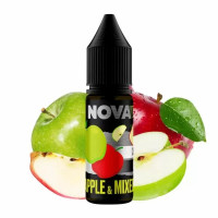  РІДИНА NOVA SALT 15 МЛ НА 50 МГ "APPLE MIXED" ЗІ СМАКОМ МІКСУ ЯБЛУК