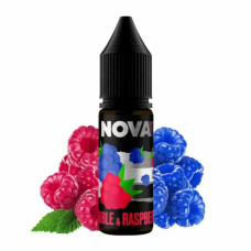 РІДИНА NOVA SALT 15 МЛ НА 50 МГ "DOUBLE RASPBERRY" ЗІ СМАКОМ ПОДВІЙНА МАЛИНА