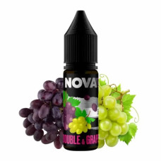 РІДИНА NOVA SALT 15 МЛ НА 50 МГ "DOUBLE GRAPE" ЗІ СМАКОМ ПОДВІЙНОГО ВИНОГРАДА