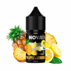  РІДИНА NOVA SALT 30 МЛ НА 50 МГ "PINEAPPLE LEMONADE" ЗІ СМАКОМ ЛИМОНАДУ З АНАНАСОМ