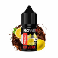  ЖИДКОСТЬ NOVA SALT 30 МЛ 50 МГ "COLA LEMON" СО ВКУСОМ КОЛЫ И ЛИМОНА