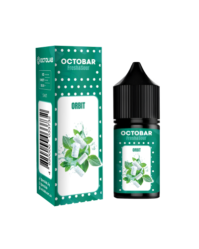 Набор для самозамеса Octobar Fresh&Sour 10 мл 50 мг Orbit (Мятная жвачка)