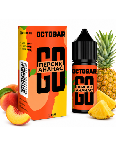 Набір для самозамісу Octobar GO 30 мл Персик Ананас