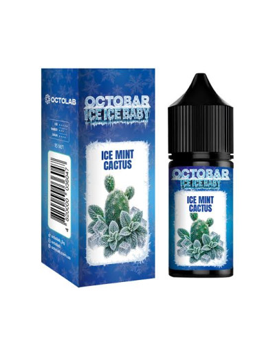 Набір для самозамісу OCTOBAR Ice Ice Baby 30 мл "Ice Mint Cactus" зі смаком м'яти та кактуса