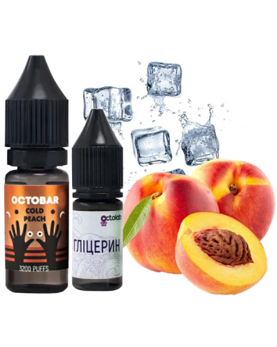 Набор для самозамеса Octobar Classic 10 мл Cold Peach (Персик Лед)