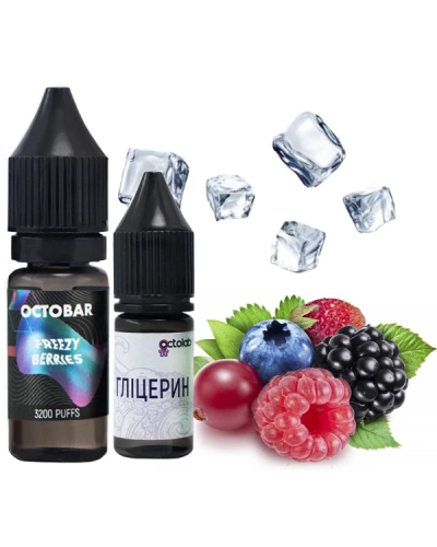 Набір для самозамісу Octobar Classic 10 мл Freezy Berries (Крижані Ягоди)