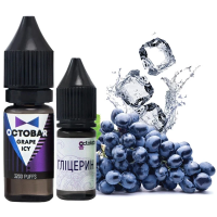 Набір для самозамісу Octobar Classic 10 мл Grape Icy (Виноград Лід) 
