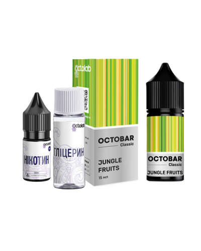 Набор для самозамеса Octobar Classic 30 мл Jungle Fruits (Тропические фрукты)