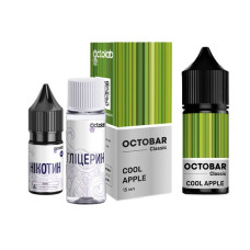 Набір для самозамісу Octobar Classic 30 мл Cool Apple (Яблуко Лід)