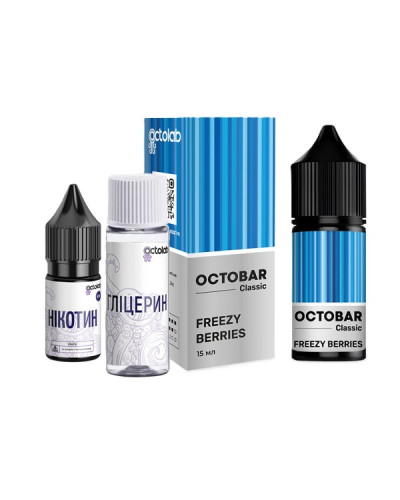 Набір для самозамісу Octobar Classic 30 мл Freezy Berries (Крижані Ягоди)
