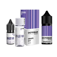 Набір для самозамісу Octobar Classic 30 мл Grape Icy (Виноград Лід) 