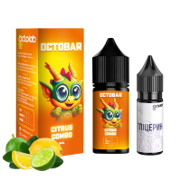 Набор для самозамеса OCTOBAR NFT 30 мл "Citrus Combo" со вкусом лимон лайм