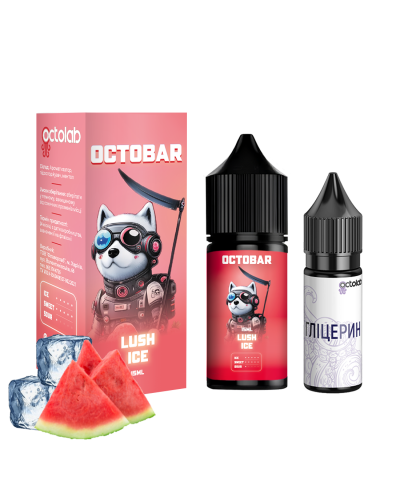 Набір для самозамісу OCTOBAR NFT 30 мл 50 мг Lush Ice зі смаком кавун лід